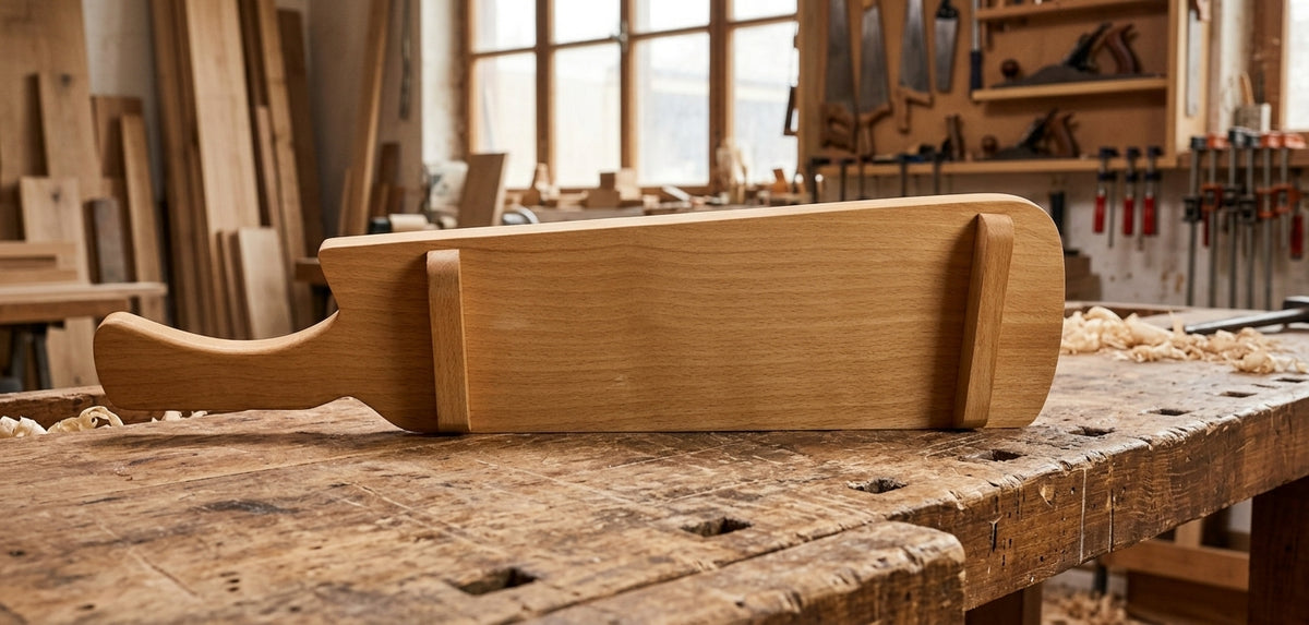 Planche à Tapas & Apéritif Artisanale  Design Asymétrique en chêne massif