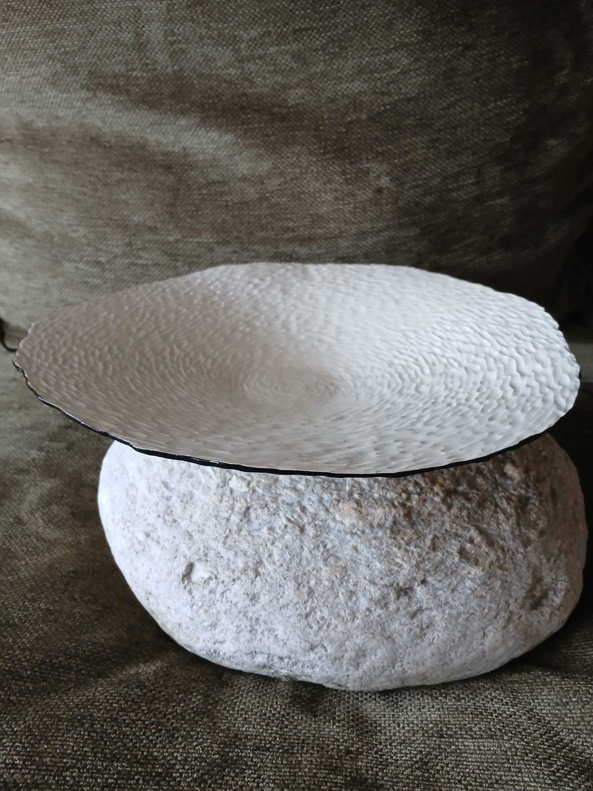 Coupe d'Exception en Céramique Artisanale