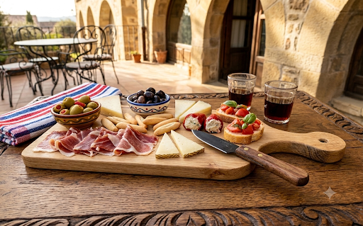 Planche à tapas en chêne massif   Élégance & Authenticité